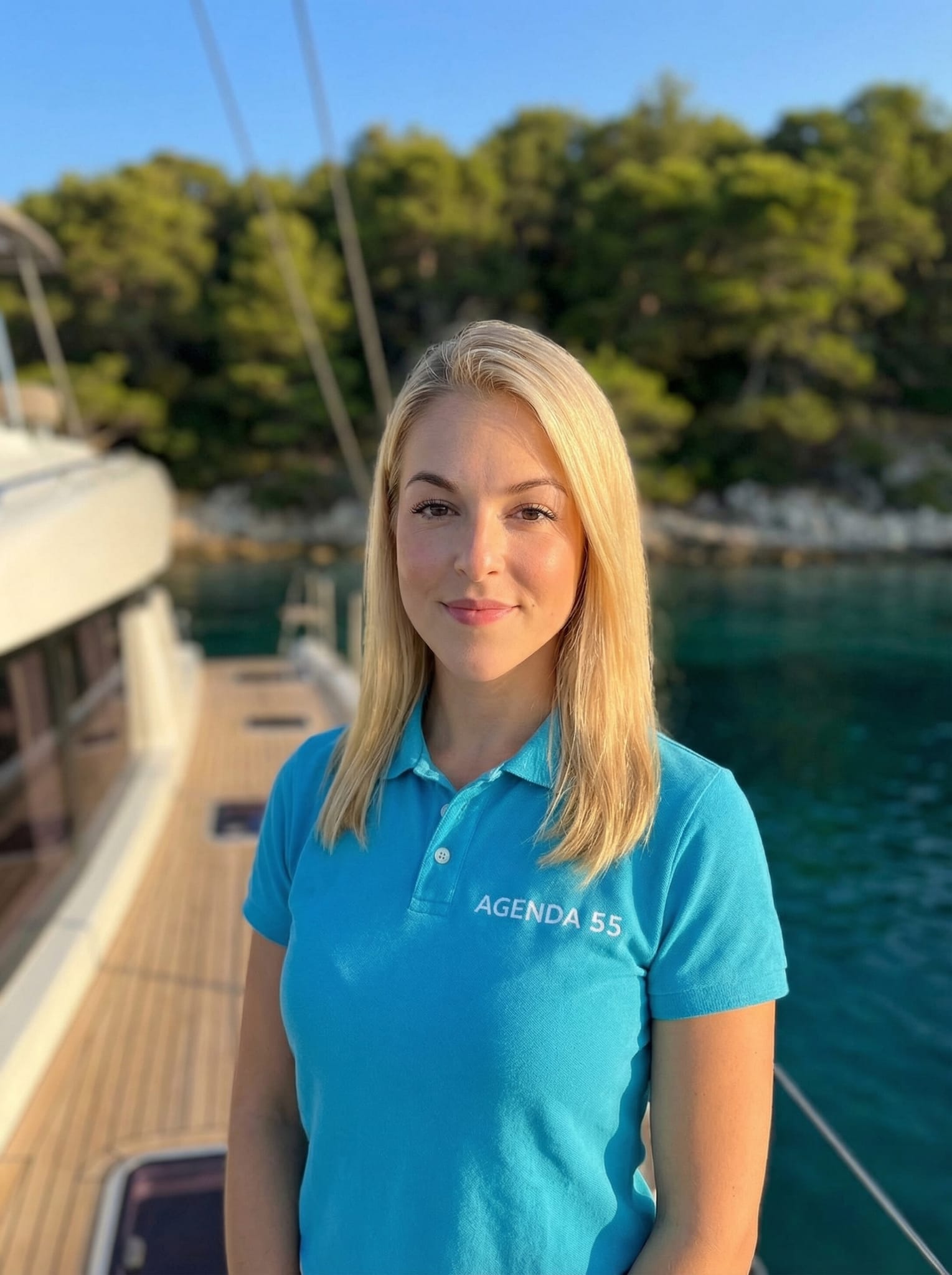 Stewardess Hana Družić